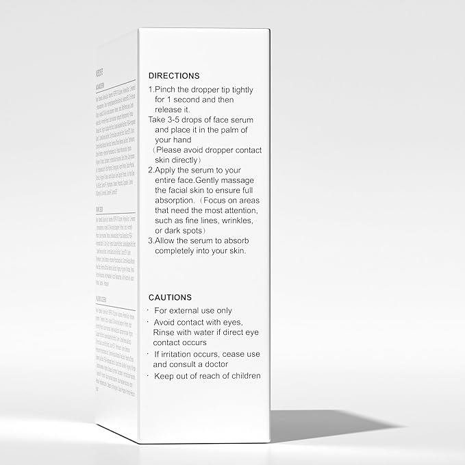 Vitamin C Serum with Niacinamide Serum & Hyaluronic Acid Serum for Face, Facial Serum Set