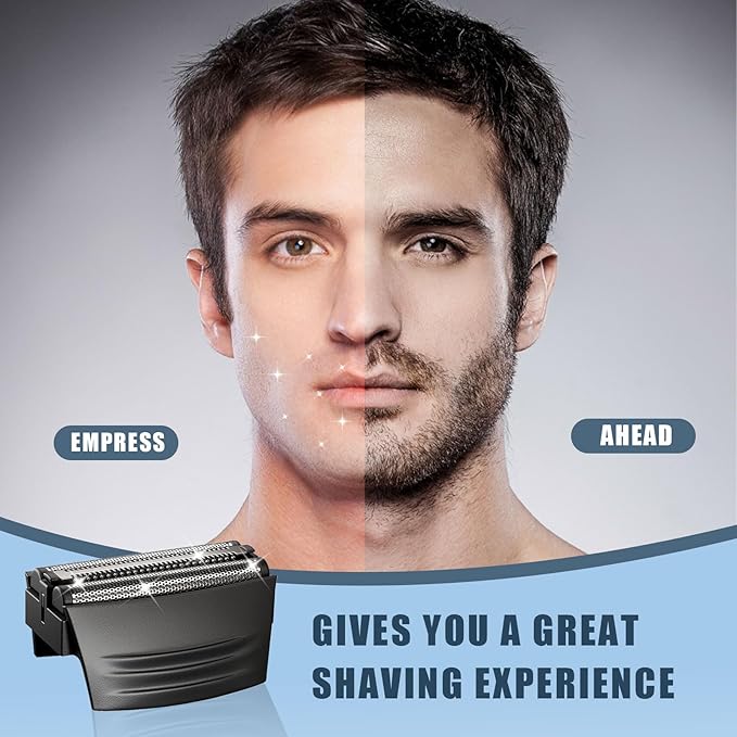 Shaver Replacment Heads,Shaver Replacment Foil Compatible with Remington TITANIUM-X Flex & Pivot Foil and Cutter F5800 & F7800 (2 Packs)