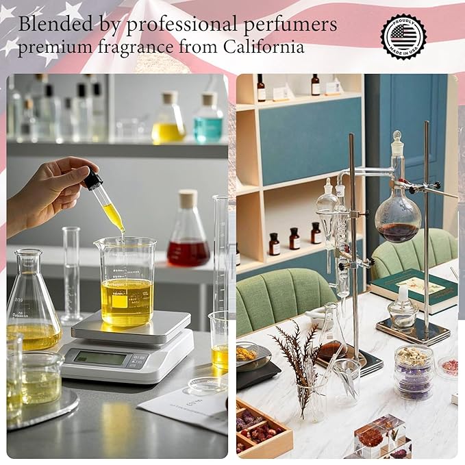 Pheromones Perfumes for Women, 4-pack Giftbox Perfume Set, Amber Vanilla, Saffron Amber, Woody Citrus, Spicy Sandalwood, 1.64fl. Enhanced Scents Pheromone Cologne for Men&Women,Travel Size Perfumes