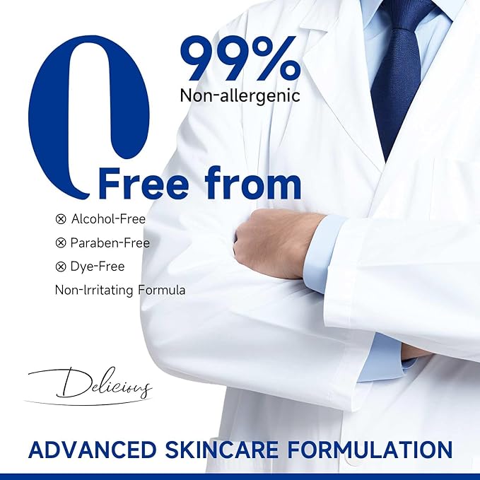 Clay Mask for Face, Pore Minimizing Mud Mask with Hydrolyzed Pearl Protein, Blue Clay Face Mask to Reduce Blackheads, Even Skin Tone, Balance Oil and Moisture, with brush for All Skin Types