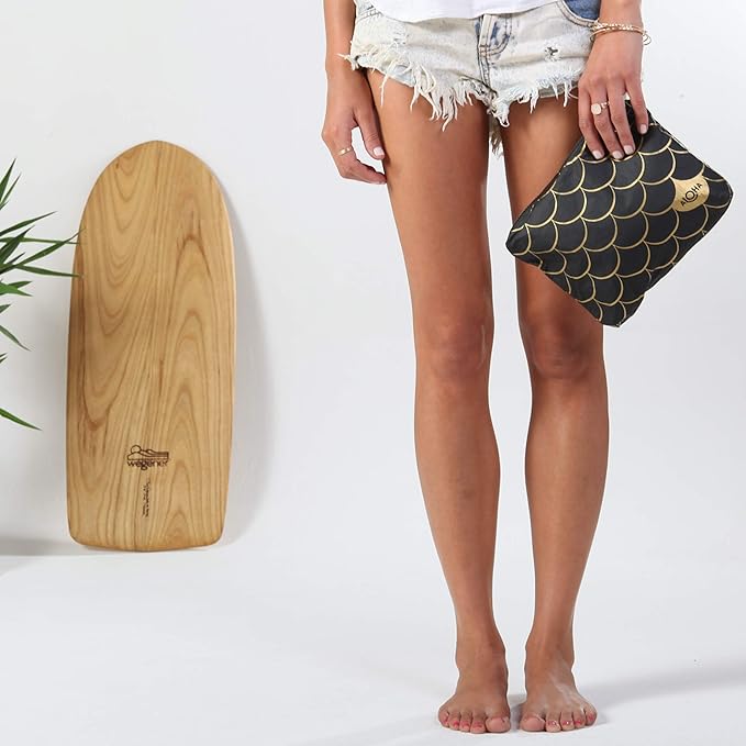 ALOHA Collection Small Pouch | Lightweight, Packable, and Splash-Proof Makeup Pouch | Easy to Clean