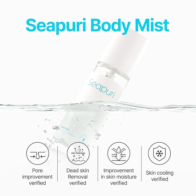 Soothing Body Mist | KP Bump Eraser for Body | Mothers Day Gifts for Mom | Exfoliating & Hydrating Back Acne Treatment Spray Mist | Dead Skin Remover for Body | 6.76 Fl Oz | Korean Skincare