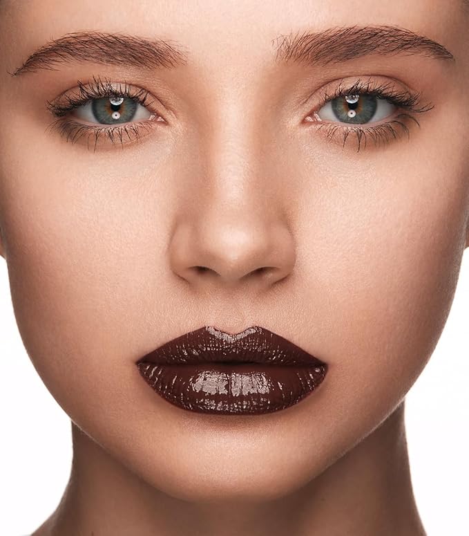 MAKE Beauty Cream Supreme Long-Lasting Lipstick. High Impact Hydrating Lip Color with Emollient Moisturizing Formula. Creamy Semi-Glossy Lipstick - Shade, Dark Side