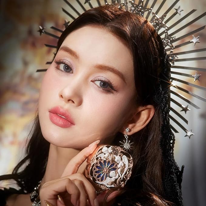 Flower Knows Little Angel Cream Blush,Buildable & Blendable Makeup Blush for cheeks,Soft & Long-lasting for Girls & Women(04 Rose Ashes,6g)