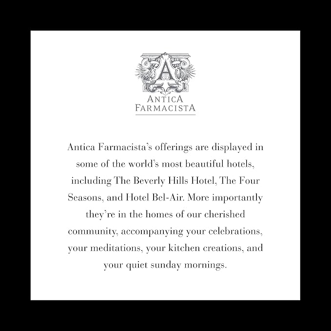 Antica Farmacista Warm White Bubble Bath, 16 Fl Oz