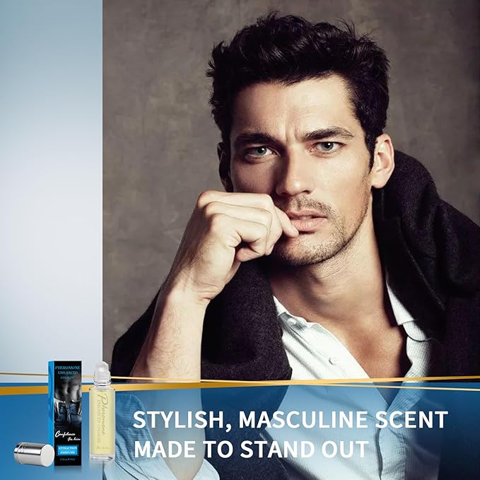 15 mL Pheromone Cologne for Men to Attract Women - Long-Lasting Scent Mens Colognes - Enhanced Confidence & Attraction Pheromone Infused Perfume for Men - Pheromones Hypnosis Men's Cologne