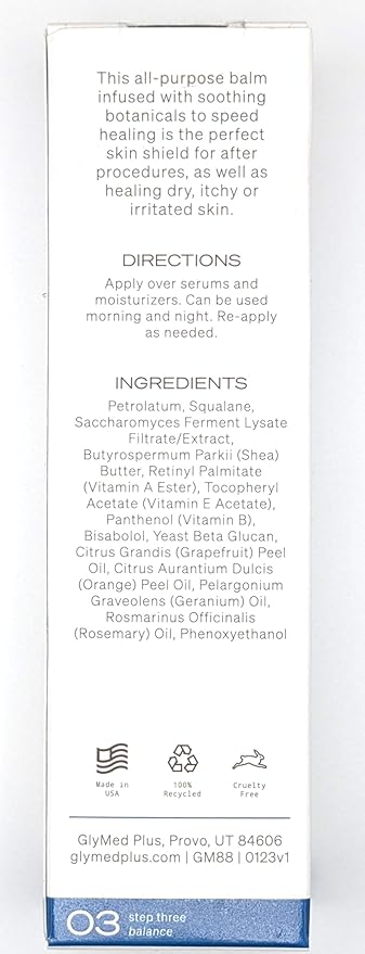 GlyMed Plus Skincare Cell Science Protection Balm 2 oz