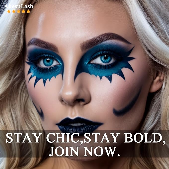 Colored Eyelashes Magnetic Lashes,MIX 10 Pairs Reusable Magnetic Eyelashes kit with Applicator - Upgraded Long Lasting,- Easy for Halloween Party Cosplay Makeup Kit (4 Tube of Liner) Vegan