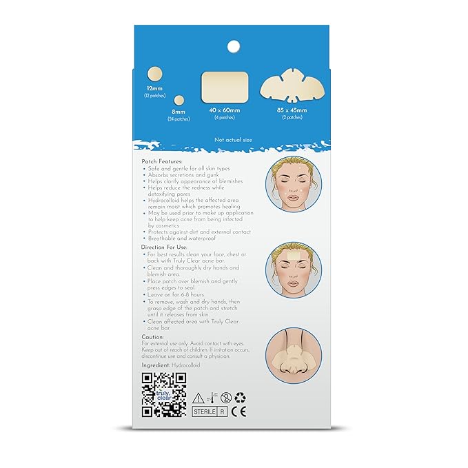 Target Patches for Face & Body - 42 Count, Hydrocolloid Acne Spot Stickers for Zits and Blemishes, Vegan, Cruelty-Free Acne Solution, Overnight Results