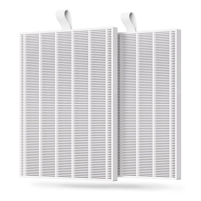 AIRSEE 2-Pack Reusable Filters for GD3 Nail Dust Collector Non-woven Fabric Nail Drill Acrylic Dust Catcher File Dust Clean Vacuum Manicure Machine Supply High-Efficiency Long-Lasting Pull-Out Design