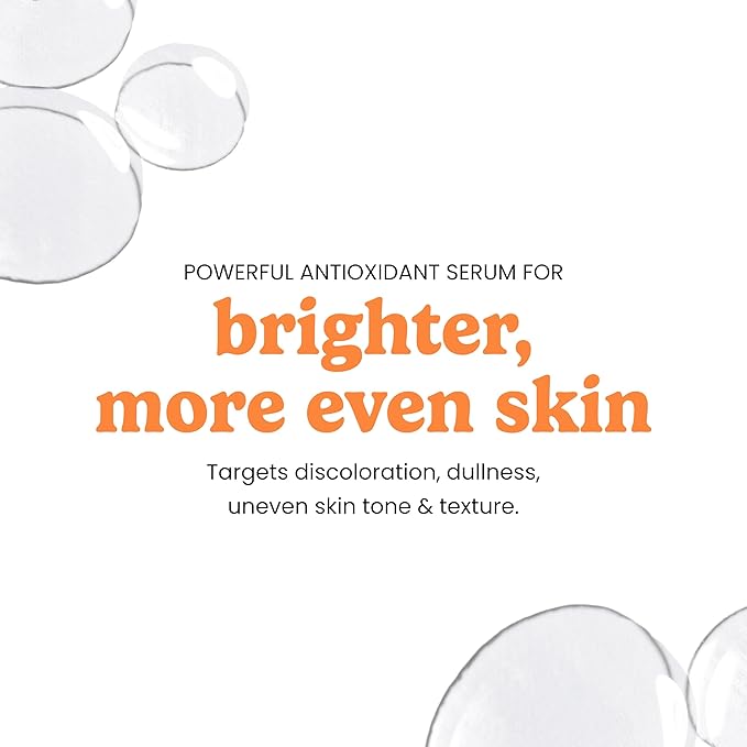 Timeless Skin Care Vitamin C Serum with Vitamin E & Ferulic Acid - Brightening Serum - for Oily & Dry Skin - Fragrance-Free - 4 oz