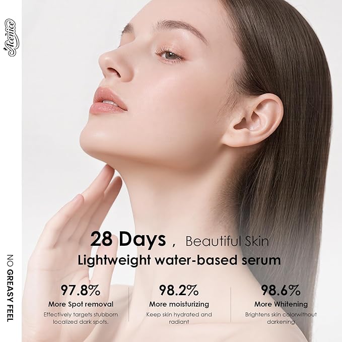 TXA+Niacinamide 15% Glow Facial Serum - Dark Spot remover for face Serum for Uneven Skin Tone, Texture and Hydration After Spot Care, High-Potency Tranexamic Acid Niacinamide Serum (50ml /1.69 fl.oz)