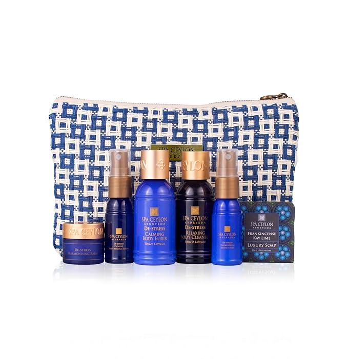 SPA CEYLON DE-STRESS - Home Spa Set, Blue