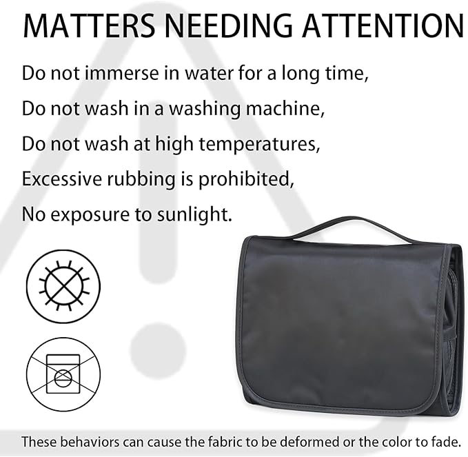 Travel Toiletry Bag for Women,Hanging Travel Toiletry Bag with Jewelry Organizer Compartment,Makeup Bag, Waterproof and Dirt Resistant, Travel Essentials, Medium,Black