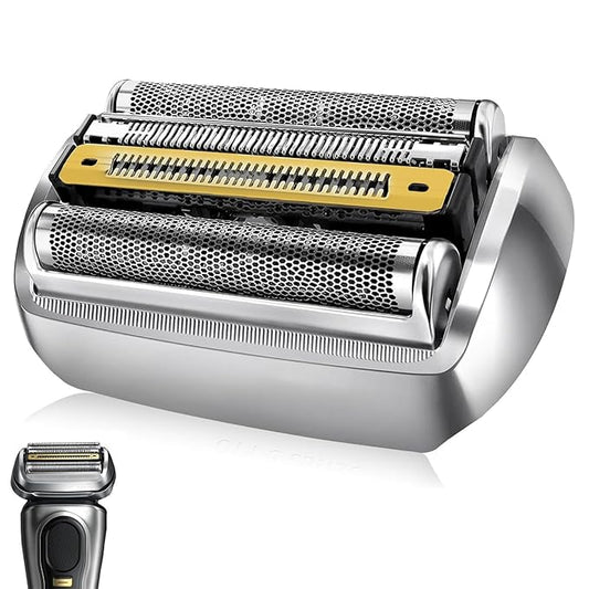 94M Series Razor Replacement Head Kit Compatible with Series 9 Aluminum Foil Electric Razors 9290cc, 9291cc, 9370cc, 9293s, 9385cc, 9390cc, 9330s, 9296cc and more