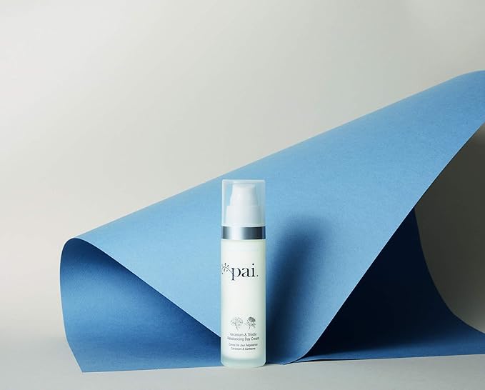 PAI SKINCARE - The Pioneer: Geranium + Thistle Mattifying Moisturizer | Natural, Vegan, Sensitive Skincare (1.7 Fl Oz | 50 mL)