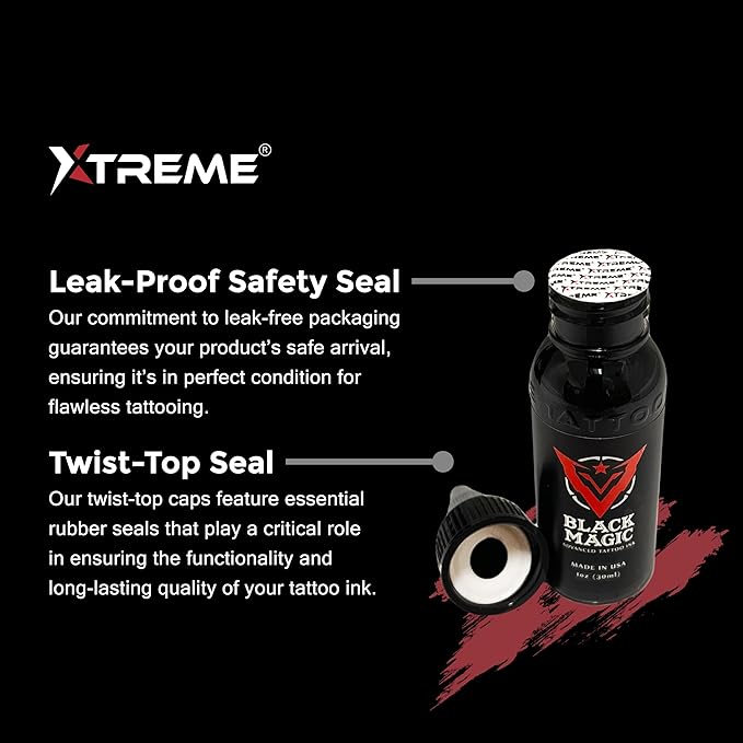 Xtreme EXO White Tattoo Ink - Brilliant Highlights and Dimension, Luminous for Stunning Contrast - Sterile, Vegan, High Pigment Load for Intense Coverage (4 oz)