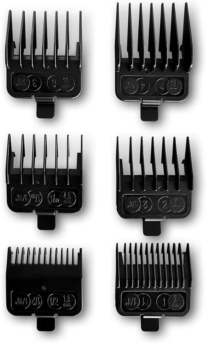 TPOB Troll Professional Barber Clipper 6800 RPM Super Torque Motor with DLC Fade Blade (Blackout Clipper)