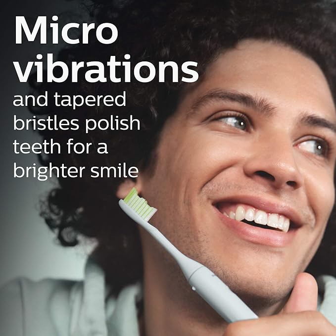 Philips One by Sonicare Battery Toothbrush, Mint Light Blue, HY1100/03