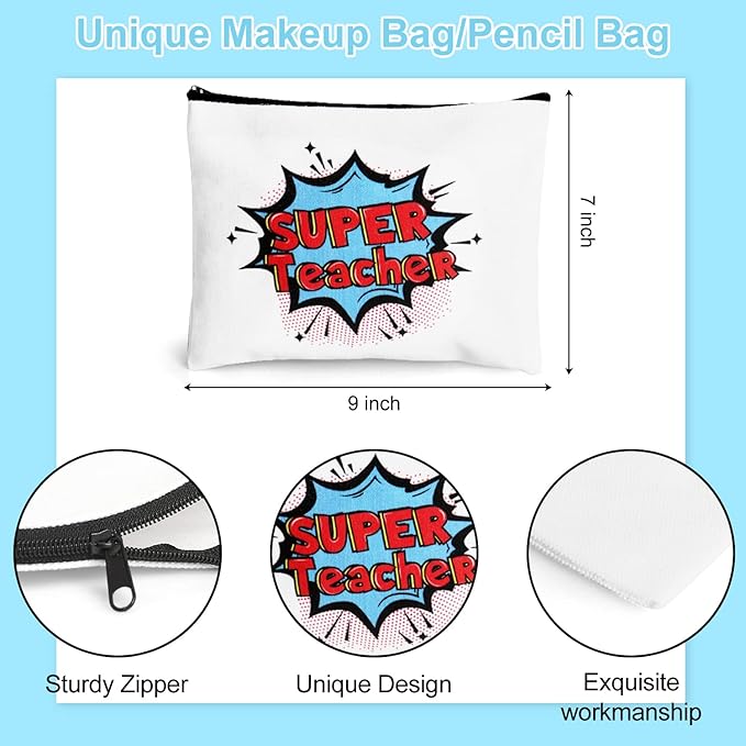 UAREHIBY 12 PCS Teacher Appreciation Gifts in Bulk,20 OZ Wine Tumbler Thank You Gifts for Women Men,Teacher Appreciation Week Gift with Keychain,Best End of Year Gift with Cosmetic Bag