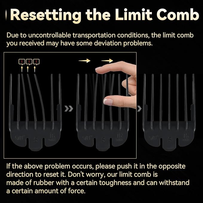 Professional Hair Clippers and Trimmers Set for Men, Cordless Rechargeable Electric Hair Clippers for Hair Cutting, Haircut Clipper for Barber, Men's Gifts for Husband, Barbers, Father