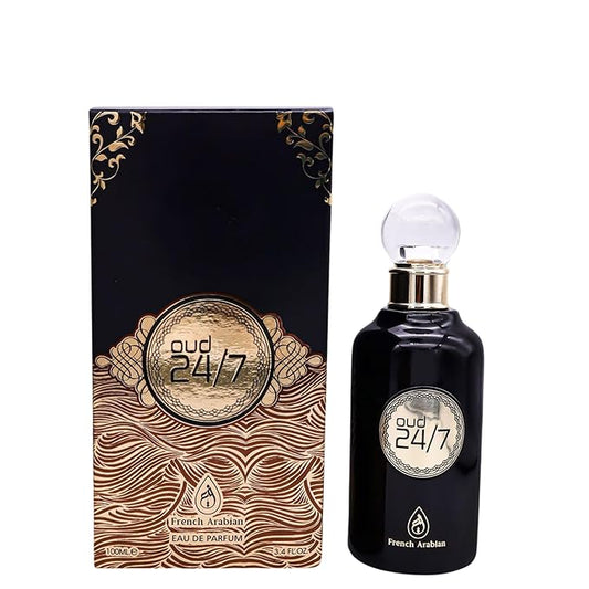 Oud 24 Perfume 100ml Eau de Parfum Long-lasting Oud Perfume for Women and Men Perfume Vanilla Amber Oud Perfume Gift Spray