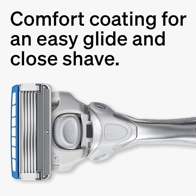 Schick Hydro Dry Skin Razor - 1 Handle with 5 Refills, 5 Blade Men's Razor