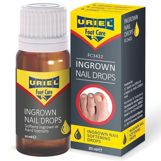 URIEL UPGRADED Ingrown Toenail Treatment, Ingrown Toenail Removal Kit, Ingrown Toenail Corrector, Ingrown Nail Kit Ingrown Toenail Tool 20ml