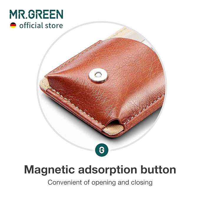 MR.GREEN Portable Manicure Sets Pedicure kits Stainless Steel Nail Clippers Tool Travel Grooming Case Nail Scissors Gift Box (Mr-6101)