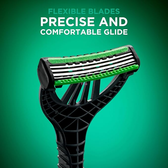 Wilkinson Sword Xtreme 3 Sensitive, Pack of 8 + 4 Disposable Razors with a Lubricating Band of Vitamin E and Aloe Vera, Optimal for Facial Care and Softness