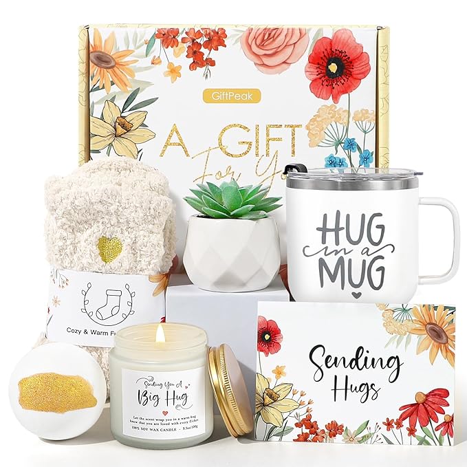 Sympathy Gift Baskets, Sympathy Gifts For Loss of Loved One, Sorry For Your Loss Gift Basket, Women Self Care Package, Inspirational Gifts For Women, Thinking of You Box