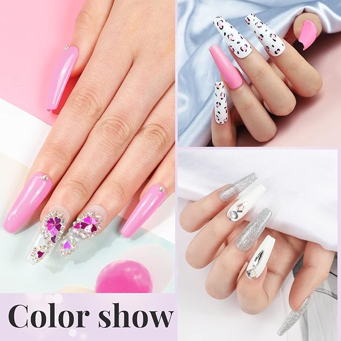 COSCELIA 53pcs Gel Nail Polish Kit with U V light and Drill Starter Kit 35 Colors Gel Nail Polish with 5pcs Top Base Coat Nail Art All Seasons Professional Gel Manicure Kit DIY at Home Gifts for Women