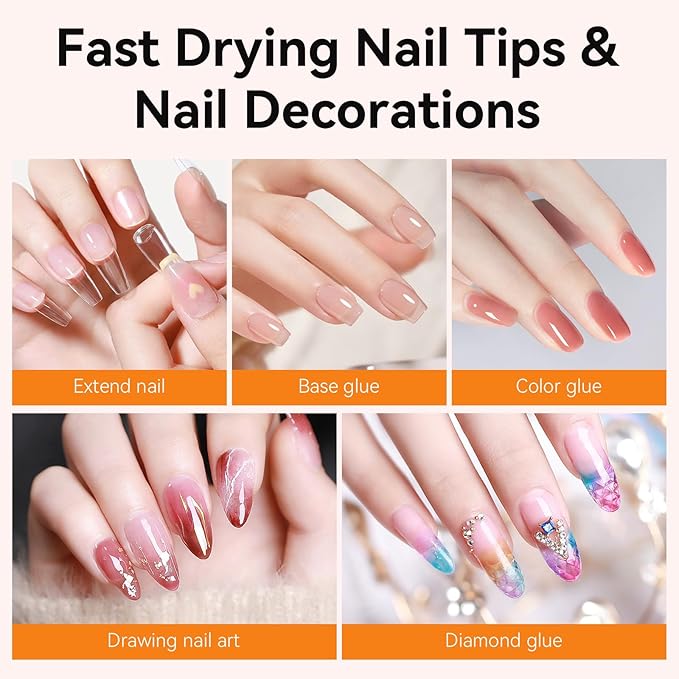 Makartt Handheld UV Nail Lamp with Painless Mode: Portable LED UV Light for Gel Nails Nail Dryer for Fast Curing Gel Polish Nail Glue Rechargeable USB Nail Light with LCD 3 Timer for Home Salon Use