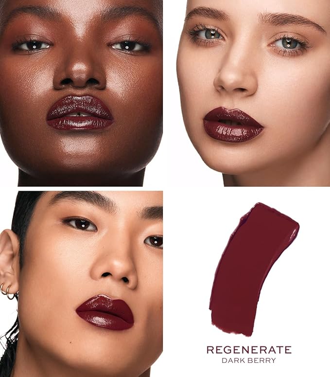 MAKE Beauty Cream Supreme Long-Lasting Lipstick. High Impact Hydrating Lip Color with Emollient Moisturizing Formula. Creamy Semi-Glossy Lipstick - Shade, Regenerate