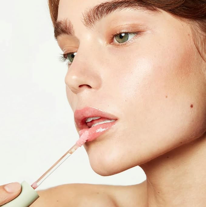 Jillian Dempsey Lip Gloss: Enhance, Hydrate & Smooth Lips with Firming & Plumping Benefits, Vegan, 12ml | Bubble Pink