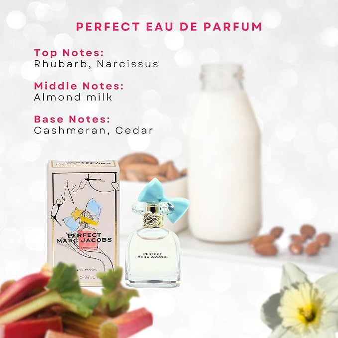 Marc Jacobs Perfume for Women Gift Set – 4-Piece Mini Variety Splashes