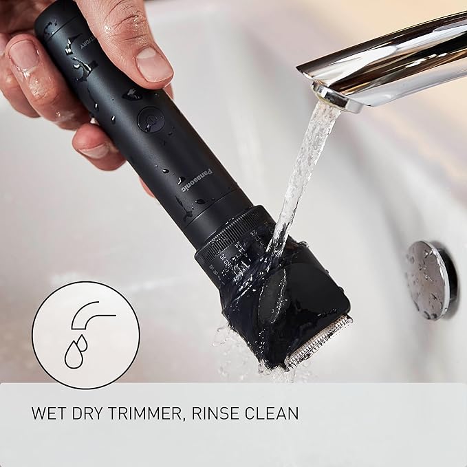 Panasonic MultiShape Electric Trimmer for Beard, Hair and Body, 58 Adjustable Cutting Lengths and Advanced Blade System, Cordless Waterproof Wet/Dry Clipper for Men - ER-ACKN2-HB