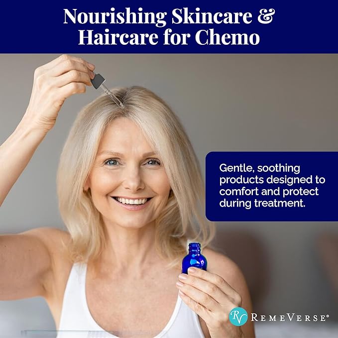 RemeVerse Protect & Defend Hair Treatment for Chemotherapy & Sensitive Scalps - Ideal for Healthier Hair & Regrowth - Cleanses, Nourishes Scalp & Strengthens Follicles - Made in USA - 4 oz