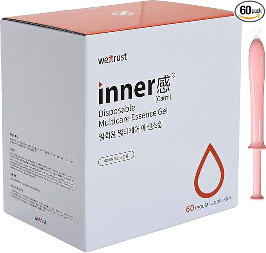 Wettrust innerGarm Multicare Essence Gel Disposable Moisturizing Cleansing Nourishing [1.7g x 60 pcs]