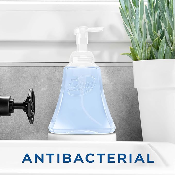 Dial Complete Anti-Bacterial Advanced Hydration Foaming Hand Wash, Spring Water, 45 fl oz (3-15 fl oz bottles)