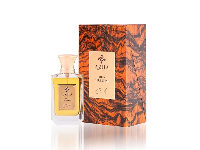 Oud Celestial Eau De Parfum Men Spray 100ML (3.38 OZ) Arabian Perfume for Men Ambery notes of Saffron and Vanila, Long Lasting Perfume For Men, Luxurious Fragrance