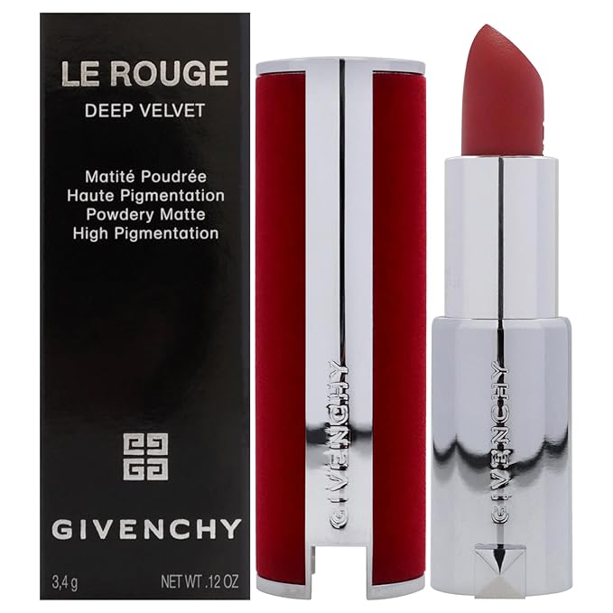Givenchy Le Rouge Deep Velvet Matte Lipstick - N27 for Women - 0.12 oz Lipstick