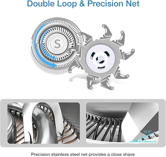 SweetLF Electric shavers for Mens (Black)