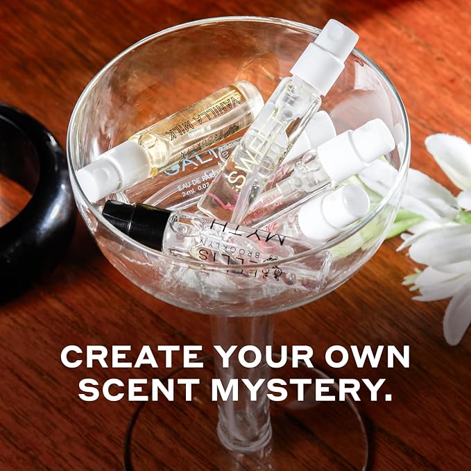 Ellis Brooklyn MYSTERY Fragrance Discovery Set - Eau De Parfum for Women Sample Perfume Set, Perfumes for Women, Clean, Long Lasting Perfume