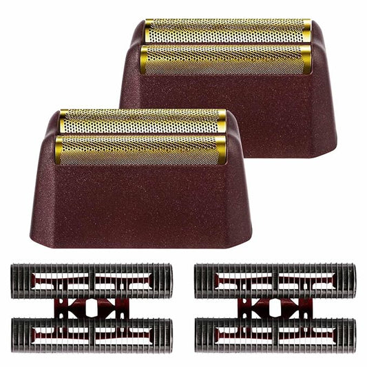 Professional 5 Star Series Finale Shaver Shaper Replacement Foil and Cutter Bar Assembly Compatible with Shaver Model 7031-100, 7043-100 Super Close Super Close Shaving Replacement Heads