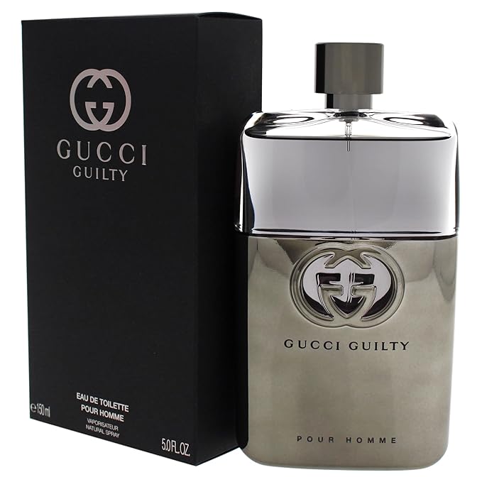 Gucci Guilty Eau Pour Homme Eau de Toilette Spray for Men, 5 ounces