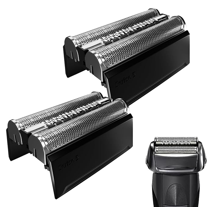 Series 5 Electric Shaver Replacement Head - 52B Compatible with Braun Series 5 Electric Razors, 52B Blades for Braun S5 Replacement Head for 5020, 5020S, 5030, 5030S