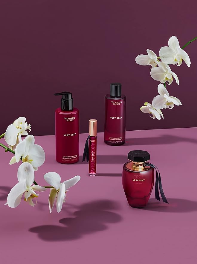 Victoria's Secret Very Sexy Eau de Parfum Rollerball, Notes of Vanilla Orchid, Sun-Drenched Clementine & Wild Blackberry, Travel Size Mini Perfumes for Women (0.23 oz)