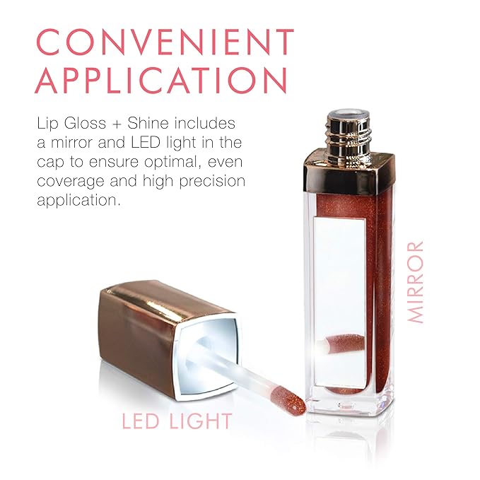 Beauty For Real Lip Kit, Love You So - Gloss + Shine (Rebel Rebel) & D-Fine Lip Pencil (Neutral Deep) - Non-Sticky Plumping & Hydrating Gloss and Complementary, Long-Wear Liner