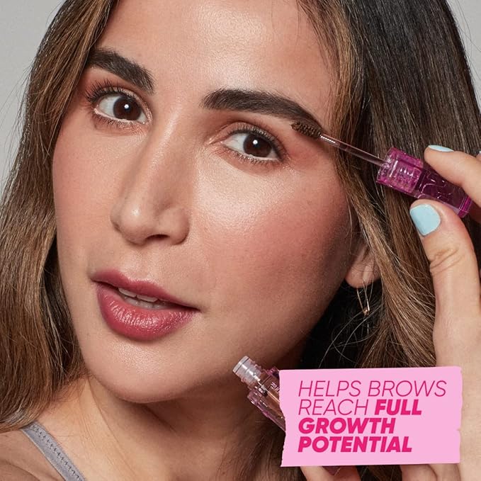 Kosas Air Brow Tinted Gel with Clean, Vegan Ingredients for Fluffy, Full and Healthy Brows, Longwear (Dark Brown)